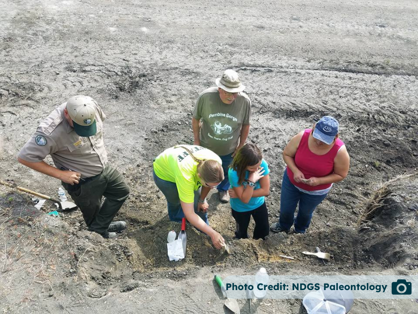 Pembina Gorge Fossil Dig